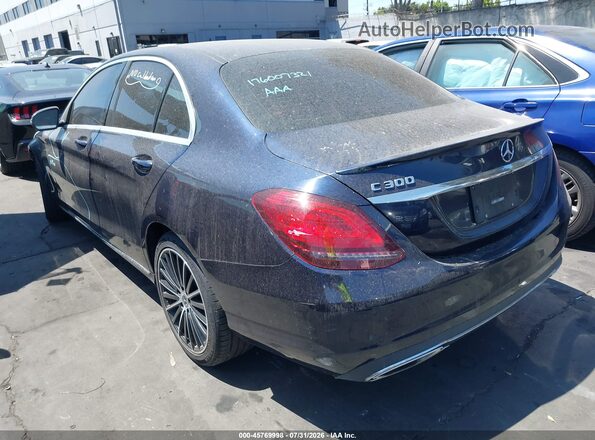 55SWF8DB8KU289134 2019 MERCEDES-BENZ C-CLASS Black Задня ліва чверть
