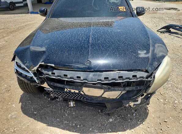 55SWF8DB8KU302917 2019 MERCEDES-BENZ C Black Widok wnętrza z tyłu