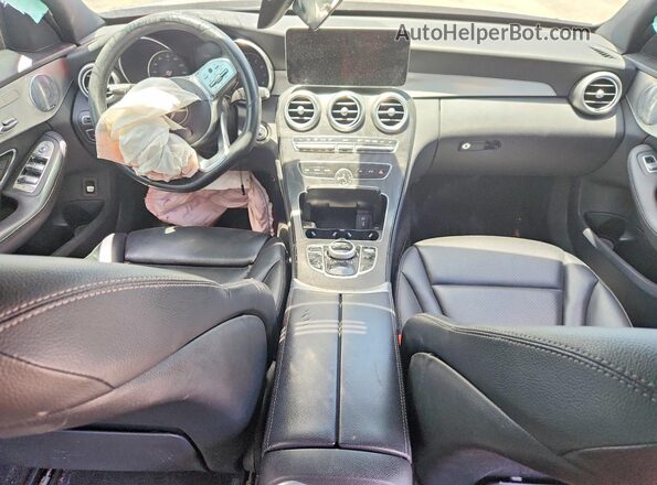 55SWF8DB8KU302917 2019 MERCEDES-BENZ C Black Widok deski rozdzielczej