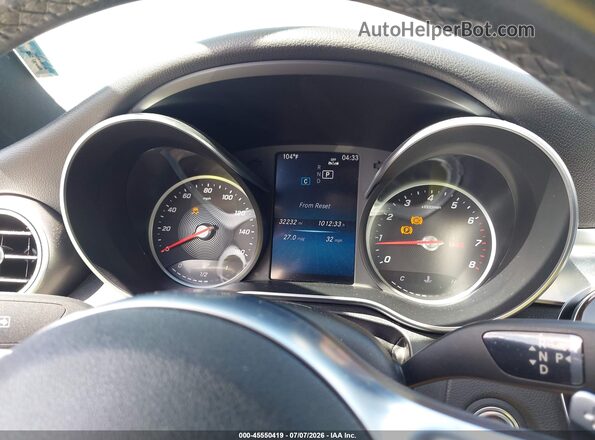 55SWF8DB8KU312010 2019 MERCEDES-BENZ C-CLASS Gray უკანა სავარძლების ხედი