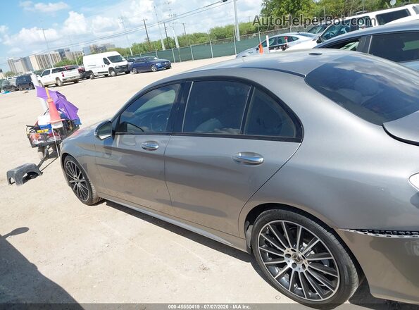 55SWF8DB8KU312010 2019 MERCEDES-BENZ C-CLASS Gray სალონის 360-გრადუსიანი ხედი