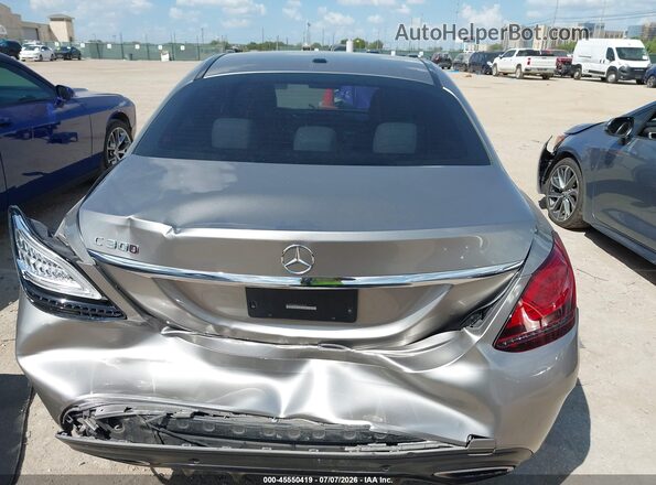 55SWF8DB8KU312010 2019 MERCEDES-BENZ C-CLASS Gray 