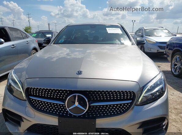 55SWF8DB8KU312010 2019 MERCEDES-BENZ C-CLASS Gray ხელსაწყოთა პანელის ხედი