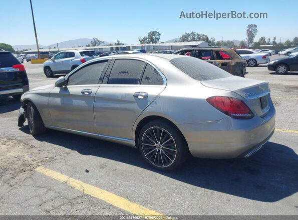 55SWF8DB8LU324532 2020 MERCEDES-BENZ C-CLASS Brown Trasero izquierdo