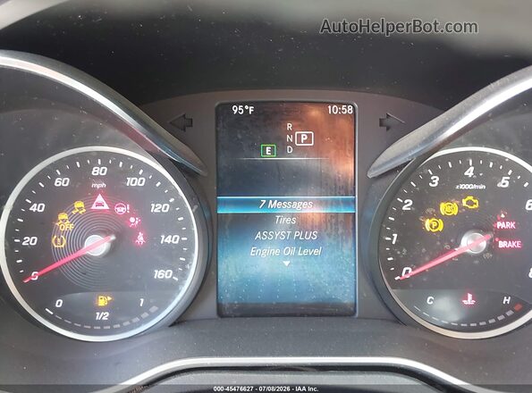 55SWF8DB8LU324532 2020 MERCEDES-BENZ C-CLASS Brown Vista de los asientos traseros