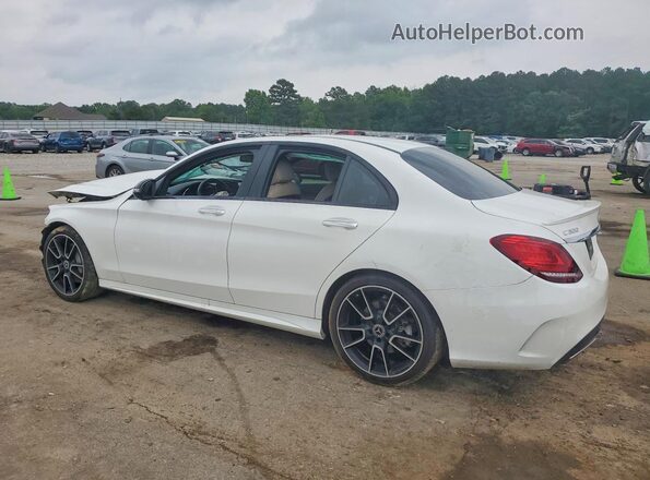 55SWF8DB9LU332784 2020 MERCEDES-BENZ C White უკანა მარცხენა