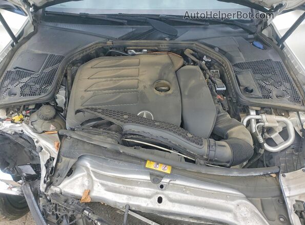 55SWF8DB9LU332784 2020 MERCEDES-BENZ C White უკანა სალონის ხედი