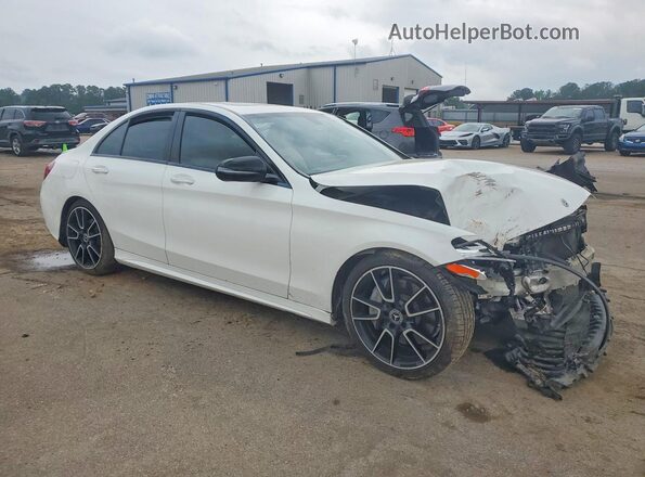 55SWF8DB9LU332784 2020 MERCEDES-BENZ C White წინა მარჯვენა