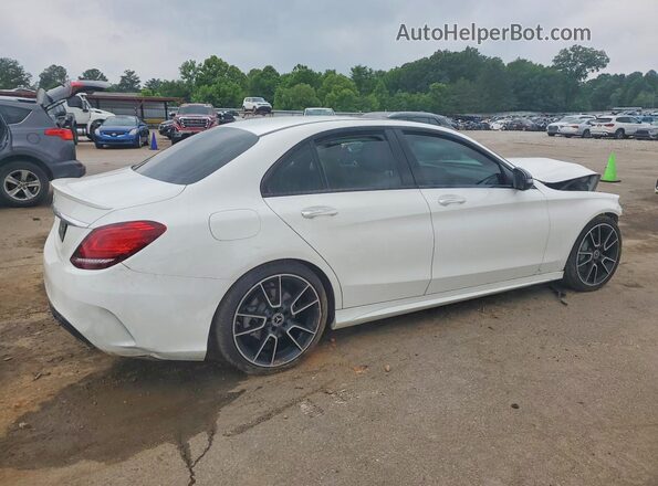 55SWF8DB9LU332784 2020 MERCEDES-BENZ C White უკანა მარჯვენა