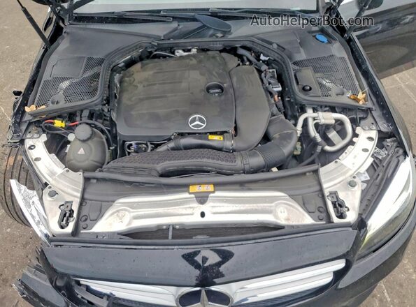 55SWF8DBXKU288891 2019 MERCEDES-BENZ C Black Widok wnętrza z tyłu