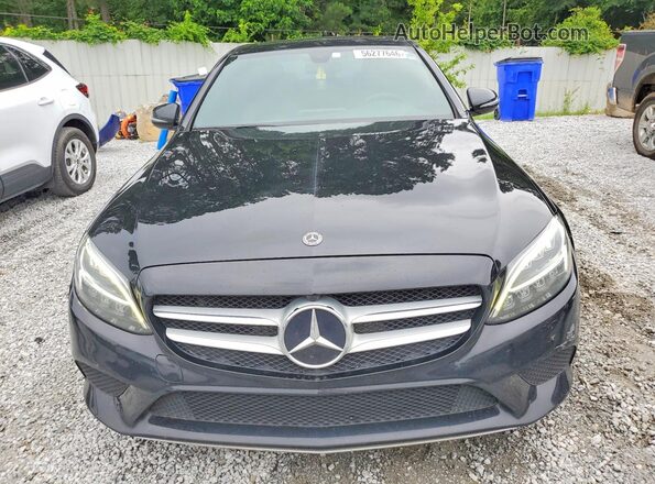 55SWF8DBXKU295467 2019 MERCEDES-BENZ C Black წინა ხედი