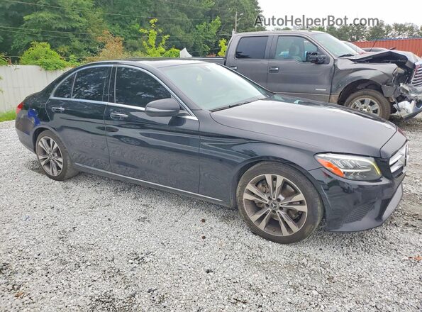 55SWF8DBXKU295467 2019 MERCEDES-BENZ C Black წინა მარჯვენა