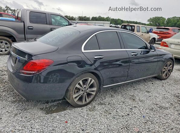 55SWF8DBXKU295467 2019 MERCEDES-BENZ C Black უკანა მარჯვენა