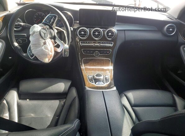 55SWF8EB0KU296495 2019 MERCEDES-BENZ C Red Առջևի վահանակի տեսք