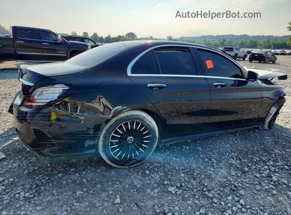 55SWF8EB0KU308290 2019 MERCEDES-BENZ C Black Tył prawy