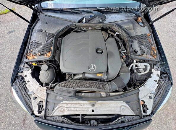 55SWF8EB1KU307858 2019 MERCEDES-BENZ C Black Սալոնի դիմացի տեսք