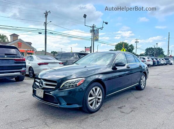 55SWF8EB1KU307858 2019 MERCEDES-BENZ C Black Հետևի ձախ
