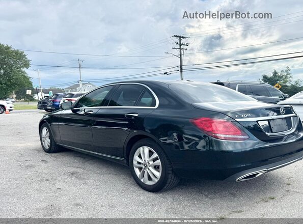 55SWF8EB1KU307858 2019 MERCEDES-BENZ C-CLASS Green Задня ліва чверть