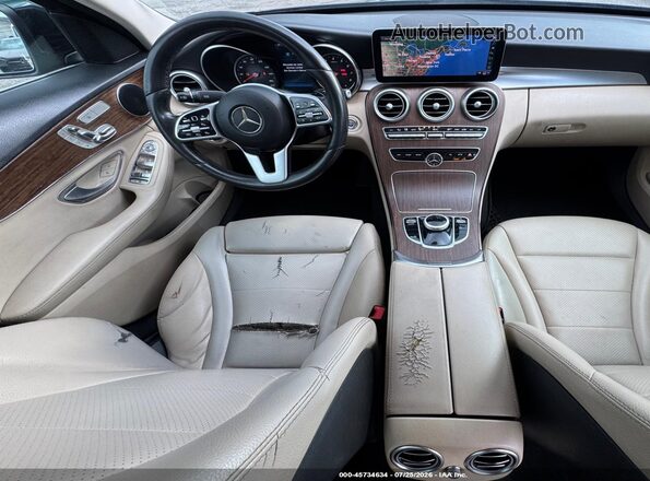 55SWF8EB1KU307858 2019 MERCEDES-BENZ C-CLASS Green Вид наклейки з VIN-кодом