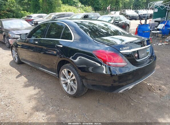 55SWF8EB1KU312980 2019 MERCEDES-BENZ C-CLASS Black Задня ліва чверть