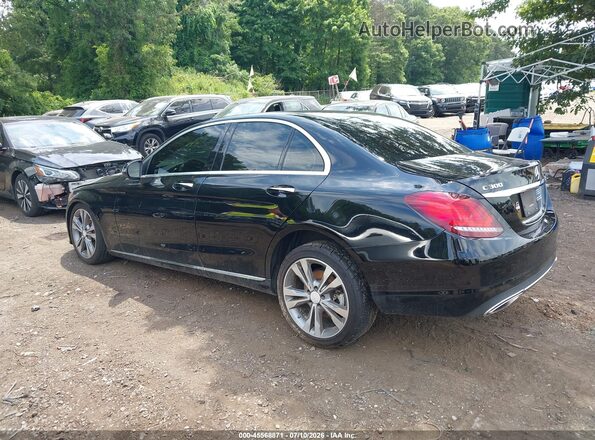 55SWF8EB1KU312980 2019 MERCEDES-BENZ C-CLASS Black Панорамний вид салону 360°