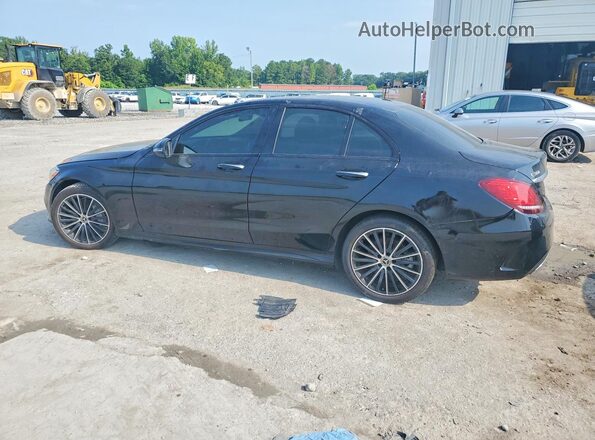 55SWF8EB1KU315586 2019 MERCEDES-BENZ C Black Rear left