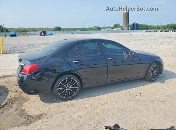 55SWF8EB1KU315586 2019 MERCEDES-BENZ C Black Rear right