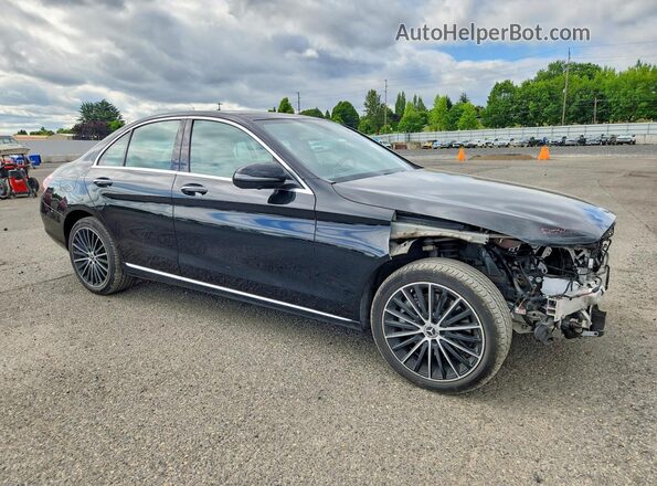 55SWF8EB1KU316883 2019 MERCEDES-BENZ C Black Front right