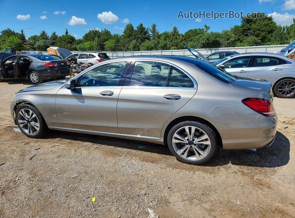 55SWF8EB2KU301616 2019 MERCEDES-BENZ C Cream Tył lewy