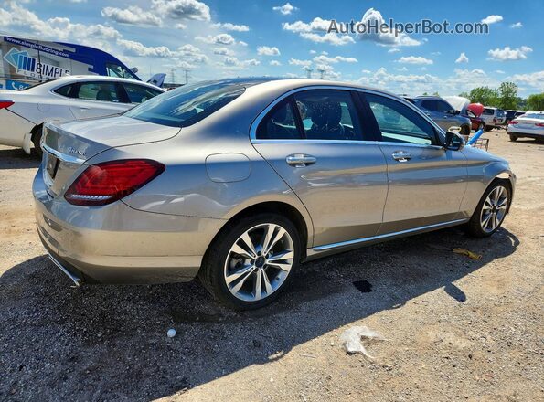55SWF8EB2KU301616 2019 MERCEDES-BENZ C Cream Tył prawy