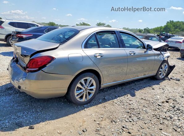 55SWF8EB2LU325013 2020 MERCEDES-BENZ C Silver Tył prawy