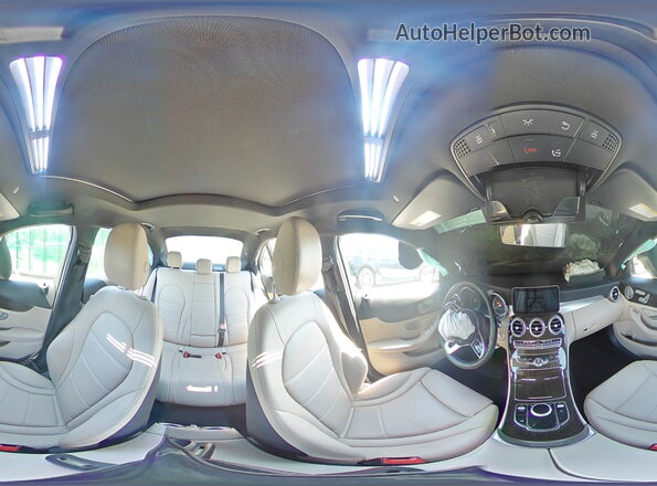 55SWF8EB2LU325013 2020 MERCEDES-BENZ C Silver Widok naklejki z numerem VIN