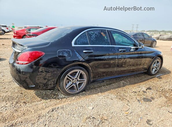 55SWF8EB3KU298211 2019 MERCEDES-BENZ C Black Հետևի աջ