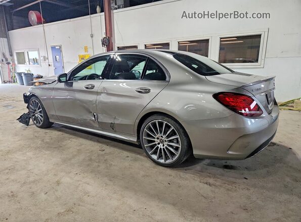 55SWF8EB5KU305739 2019 MERCEDES-BENZ C Silver Tył lewy