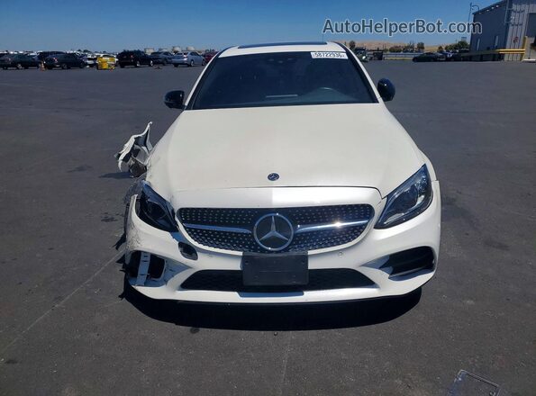 55SWF8EB5LU314104 2020 MERCEDES-BENZ C White Вид спереду