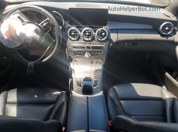 55SWF8EB5LU314104 2020 MERCEDES-BENZ C White Вид панелі приладів