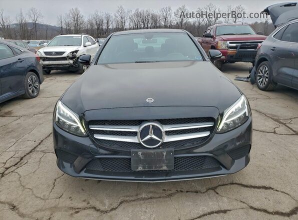 55SWF8EB6KU299126 2019 MERCEDES-BENZ C Black Դիմացի տեսք