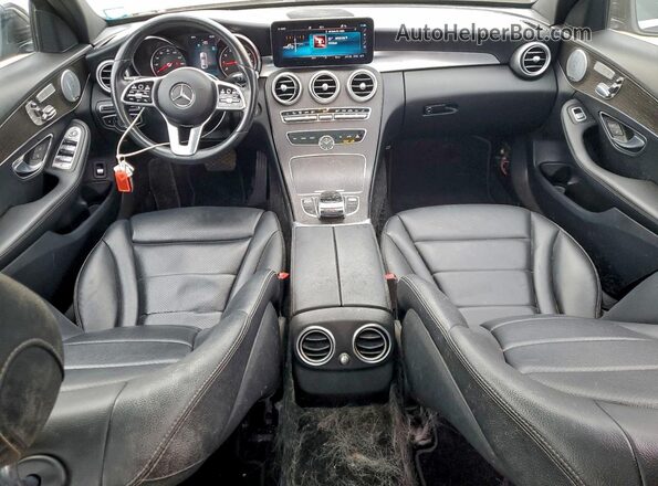 55SWF8EB6KU299126 2019 MERCEDES-BENZ C Black Առջևի վահանակի տեսք