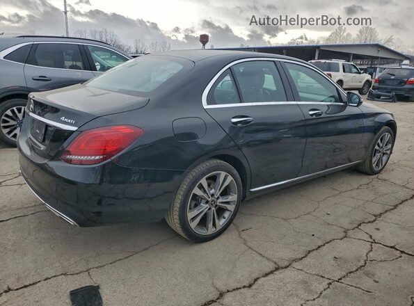 55SWF8EB6KU299126 2019 MERCEDES-BENZ C Black Հետևի աջ