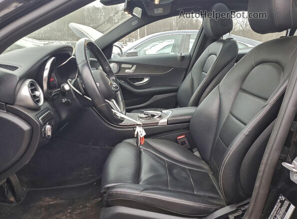55SWF8EB6KU299126 2019 MERCEDES-BENZ C Black Սալոնի դիմացի տեսք