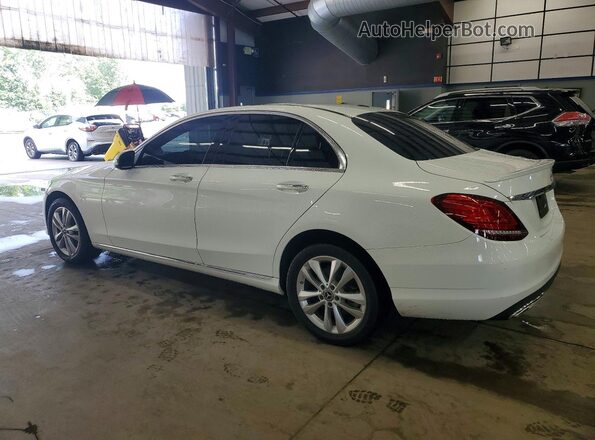 55SWF8EB7KU288832 2019 MERCEDES-BENZ C White Հետևի ձախ