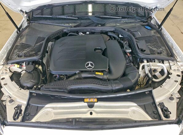 55SWF8EB7KU288832 2019 MERCEDES-BENZ C White Սալոնի հետևի տեսք