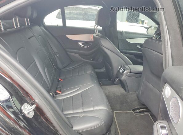 55SWF8EB7LU325282 2020 MERCEDES-BENZ C Черный Вид задних сидений
