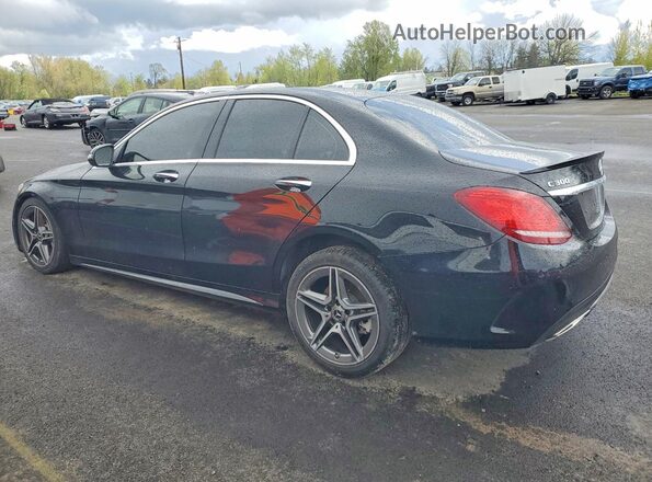 55SWF8EB7LU325282 2020 MERCEDES-BENZ C Черный Задняя левая четверть
