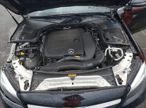 55SWF8EB7LU325282 2020 MERCEDES-BENZ C Черный Вид задней части салона