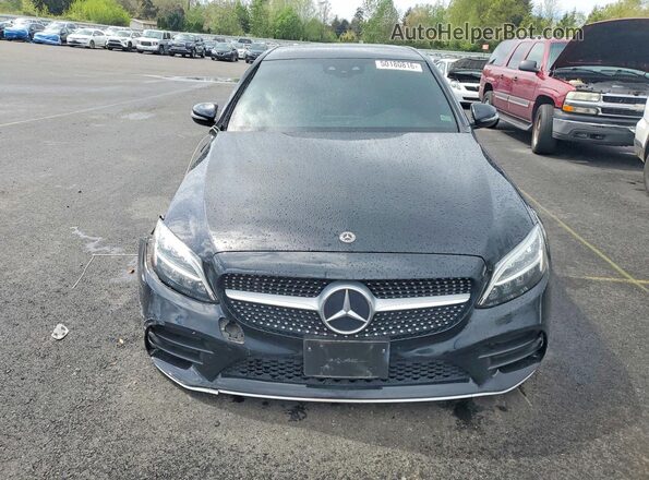 55SWF8EB7LU325282 2020 MERCEDES-BENZ C Черный Вид спереди