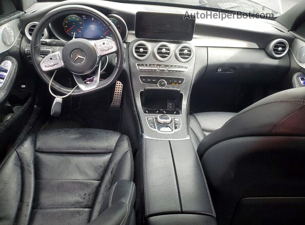 55SWF8EB7LU325282 2020 MERCEDES-BENZ C Черный Вид панели приборов