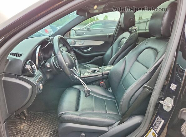 55SWF8EB7LU334807 2020 MERCEDES-BENZ C Black Vista interior delantera