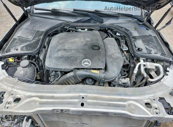 55SWF8EB7LU334807 2020 MERCEDES-BENZ C Black Vista interior trasera