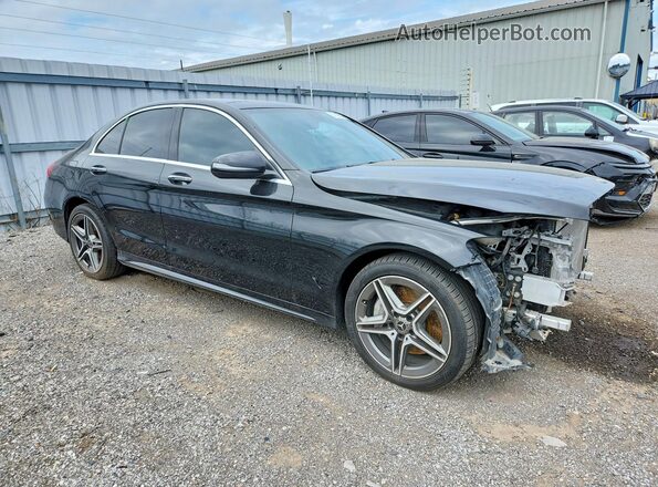 55SWF8EB7LU334807 2020 MERCEDES-BENZ C Black Delantero derecho